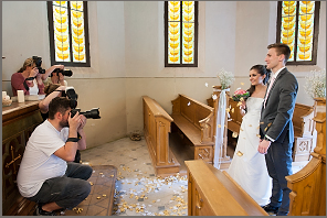 svatební obřad v kaply